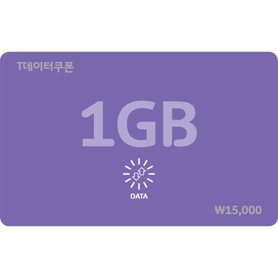 SK텔레콤 T데이터쿠폰1GB
