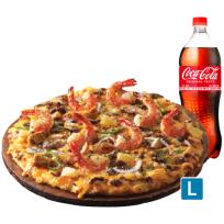 [도미노피자] 도미노피자 블랙타이거슈림프L+콜라1.25L