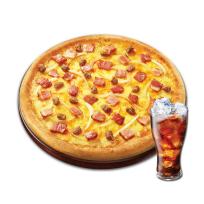 [피자헤븐] 피자헤븐 더블치즈베이컨M+콜라500mL