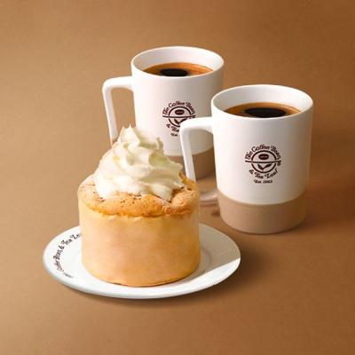 커피빈 아메리카노 (S) 2 + 생크림카스테라