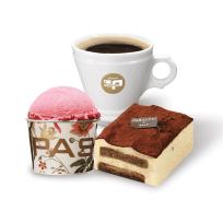 [파스쿠찌] 파스쿠찌 아메리카노+젤라또(컵)+카사타 티라미수(조각)