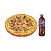 [미스터피자] 미스터피자 쉬림프골드M+콜라500ML