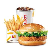 [롯데리아] 롯데리아 치킨버거 세트