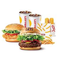 [롯데리아] 롯데리아 한우명품팩