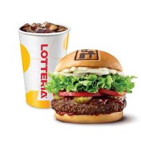 [롯데리아] 롯데리아 한우불고기버거 콤보