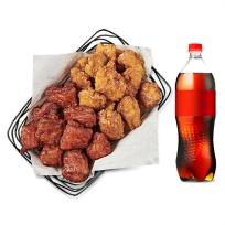 [교촌치킨] 교촌치킨 반반순살[레드+허니]+콜라1.25L