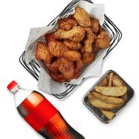 [교촌치킨] 교촌치킨 반반오리지날웨지감자세트