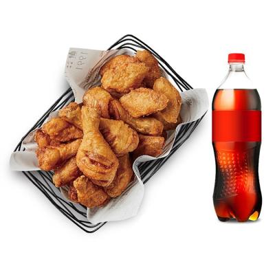 교촌치킨 간장콤보+콜라1.25L