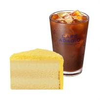 [파리바게뜨] 파리바게뜨 마이넘버원 고구마 조각 케이크+아이스 아메리카노 1잔