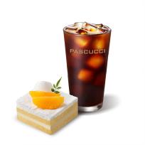 [파스쿠찌] 아메리카노(R)+카사타 레오(조각)