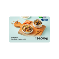 베베쿡 영양반찬 -키즈식 55~120g x 24팩 교환권