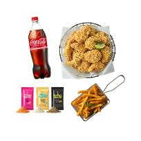 [BHC치킨] BHC 콰삭톡+케이준프라이+콜라1.25L