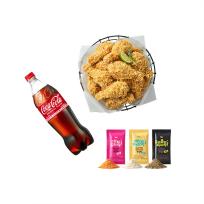 [BHC치킨] BHC 콰삭톡 스틱+콜라1.25L