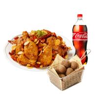 [푸라닭] 푸라닭 일품깐풍+블랙치즈볼(5구)+콜라 1.25L