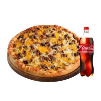 [도미노피자] 도미노피자 오리지널 필라델피아 치즈 스테이크(L) + 콜라 1.25L