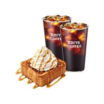 [이디야커피] 이디야 허니 카라멜 브레드+아메리카노 (L) 2잔