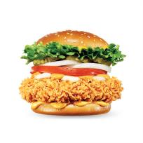 [맘스터치] 맘스터치  와우스모크디럭스버거 단품