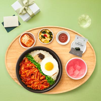 [본죽&비빔밥] 돌솥 낙지김치비빔밥
