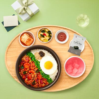 [본죽&비빔밥] 돌솥 신짬뽕비빔밥
