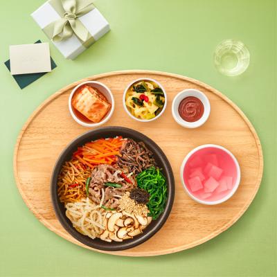 [본죽&비빔밥] 돌솥 소불고기나물비빔밥