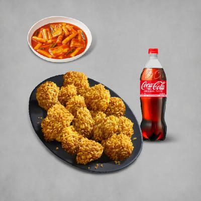 BBQ 황금올리브치킨(순살)+떡볶이+콜라1.25L
