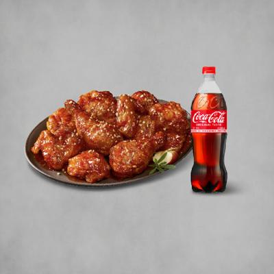 BBQ 황금올리브치킨 양념+콜라1.25L