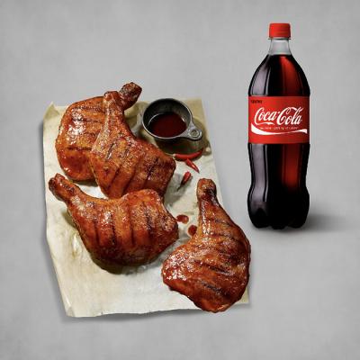 BBQ 자메이카통다리+콜라1.25L