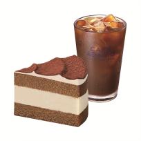 [파리바게뜨] 파리바게뜨 밥먹고 파바고! 티라미수케이크(조각)+아이스 아메리카노