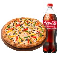 [피자헛] 피자헛 베지 러버 오리지널L + 콜라 1.25L