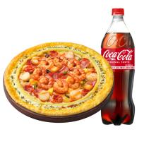 [피자헛] 피자헛 씨푸드킹 리치골드L + 콜라 1.25L
