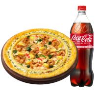 [피자헛] 피자헛 갈릭버터쉬림프 리치골드L + 콜라 1.25L