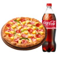 [피자헛] 피자헛 알로하 하와이 오리지널L + 콜라 1.25L