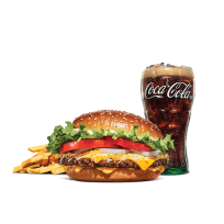 [버거킹] 버거킹 콰트로치즈와퍼세트