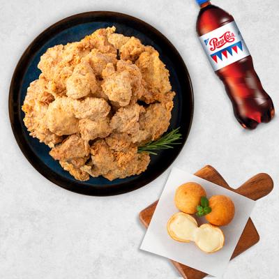 네네치킨 순살치즈스노윙치킨+네네볼+콜라(1.25L)
