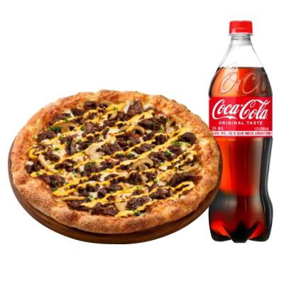 피자헛 LA BBQ 불고기 오리지널M + 콜라 1.25L